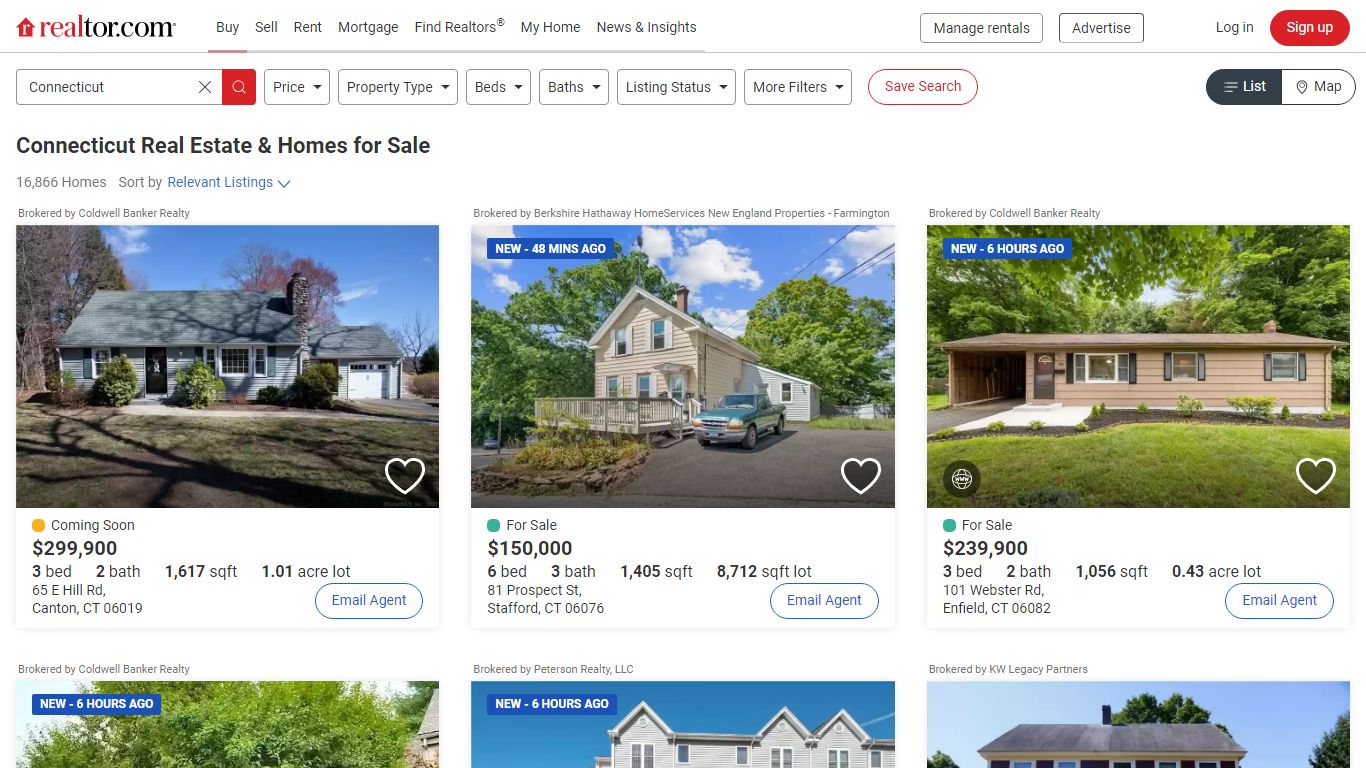 Connecticut Real Estate & CT Homes for Sale | realtor.com®